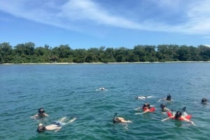 Snorkling i Cahuita nationalpark