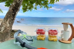 Guided Snorkeling Tour Near Jaco Beach - White Sand Beach.
