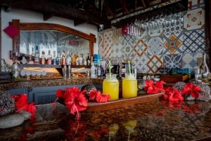 Sonnenuntergangserlebnis mit Cocktails und Abendessen für 2 Personen