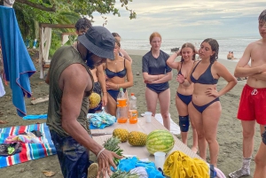 Surf lessons Cahuita, with professional surfers
