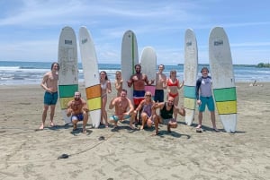 Surf lessons Cahuita, with professional surfers