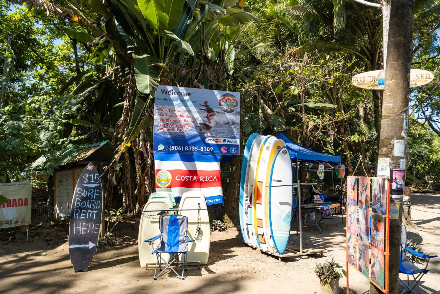 Surf no Paraíso - 2h de aula em Uvita Costa Rica