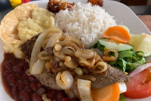 Suspension Bridges, Fortuna Waterfall, and Typical Lunch