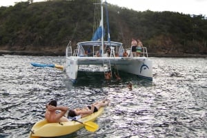 Tamarindo: Seiltur på ettermiddagen med måltid og snorkling