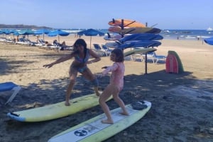 Praia de Tamarindo: a melhor aula de surfe