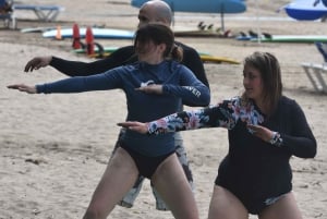Praia de Tamarindo: a melhor aula de surfe