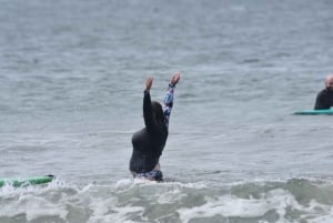 Praia de Tamarindo: a melhor aula de surfe