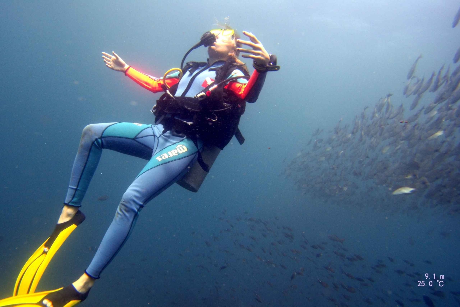 Tamarindo:Fun dives at Catalina islands for certified divers