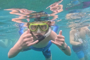 Tamarindo: tour privato mattutino in catamarano con snorkeling