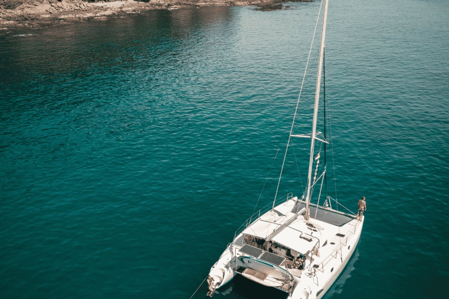 Tamarindo: Privat tur med katamaran og snorkling
