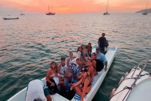 Tamarindo: privézeilcatamarantour en snorkelen