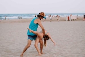 Tamarindo: Aula de dança salsa à beira-mar