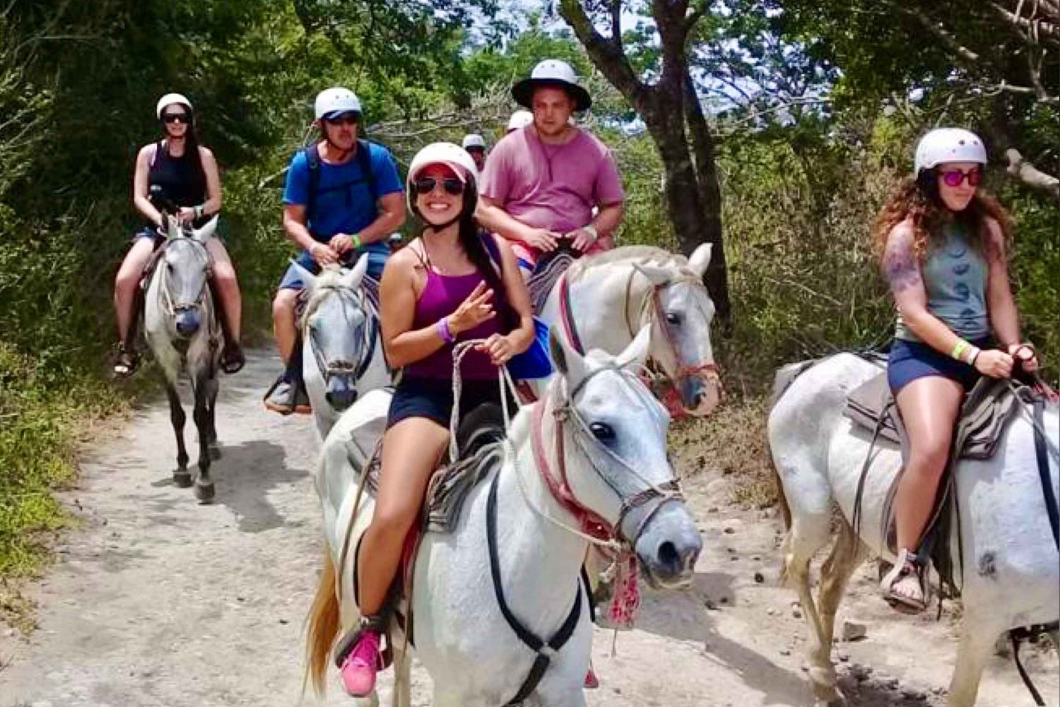 Tamarindo: dagtour tokkelen, paardrijden en natuurlijke spa