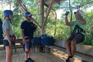 Tamarindo: Ziplining in the Costarican jungle