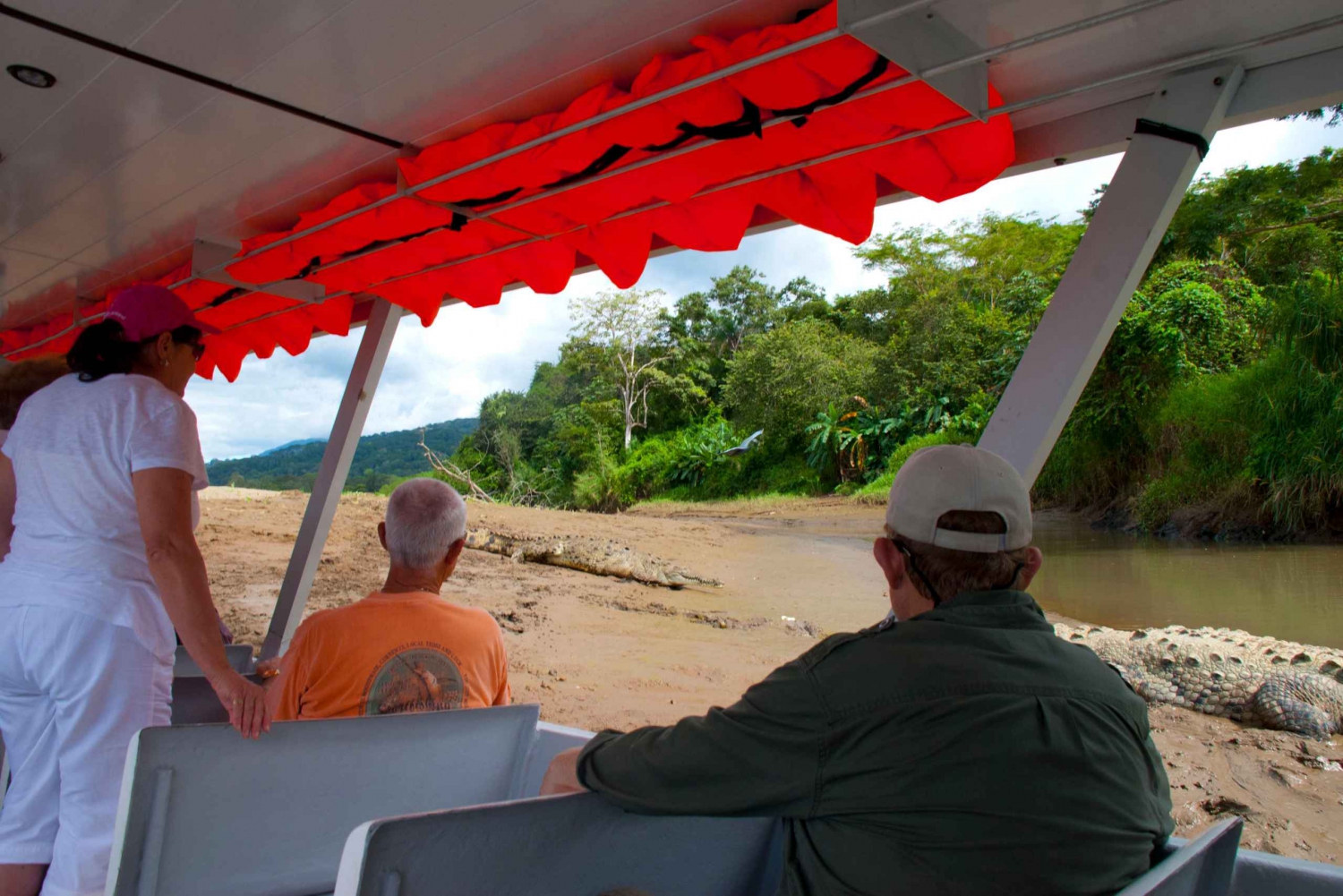 Tarcoles: Private Dschungel Fluss und Canopy Combo Tour