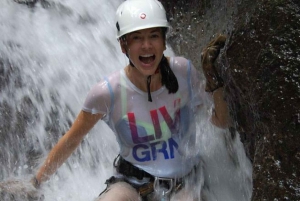 The Mambo Combo! Rappel + Raft in Costa Rica