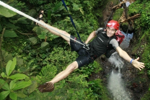 The Mambo Combo! Rappel + Raft in Costa Rica