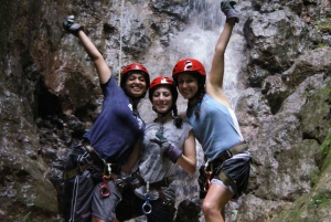 The Mambo Combo! Rappel + Raft in Costa Rica