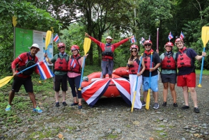 The Mambo Combo! Rappel + Raft in Costa Rica