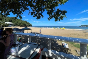 Wycieczka łodzią po Tortuguero, tropikalny ogród i plaża Maratopia, w tym owoce