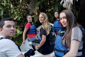 Parque Nacional de Tortuguero: passeio de canoa com motor elétrico