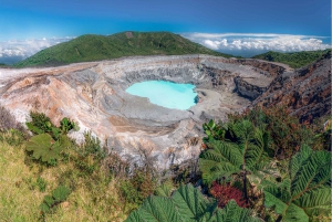 Day Tour to Poas Volcano, Café Doka and La Paz Waterfalls