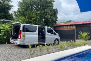 Transportation from San Jose to Tortuguero (La Pavona)