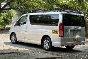 Transportation from San Jose to Tortuguero (La Pavona)