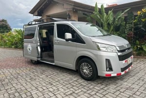 Transportation from San Jose to Tortuguero (La Pavona)