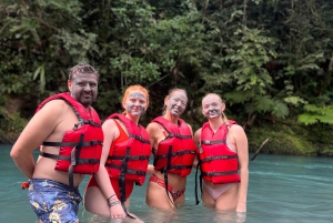 Katira: Guided Río Celeste Tubing Adventure with Fresh Fruit