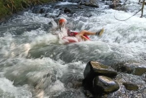 Tubingtur på Rio Celeste