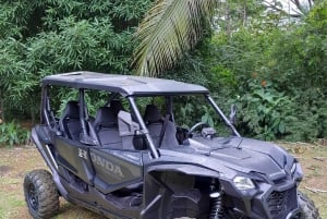 Uvita: Nauyaca Waterfalls Private 4-Seater SxS Tour & Lunch