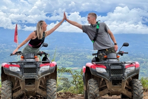 Uvita: Private ATV Tour with Coconut Rum Tasting