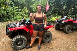 Uvita: Private ATV Tour with Coconut Rum Tasting