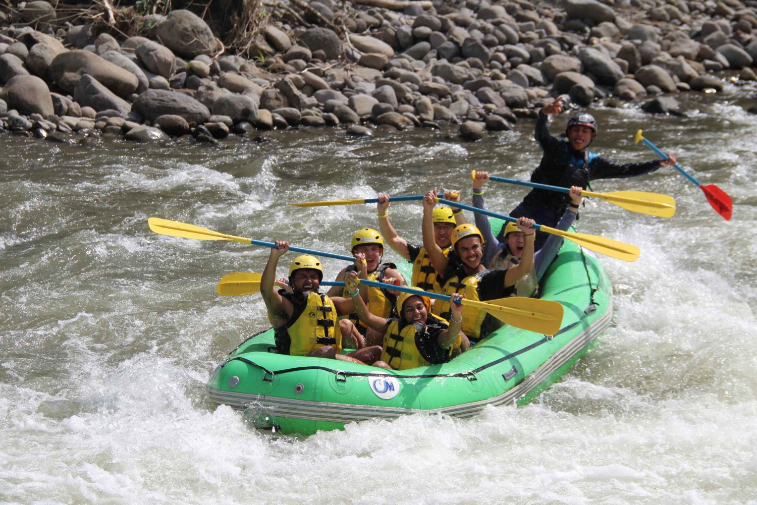 White Water Rafting & Tubing in één tour