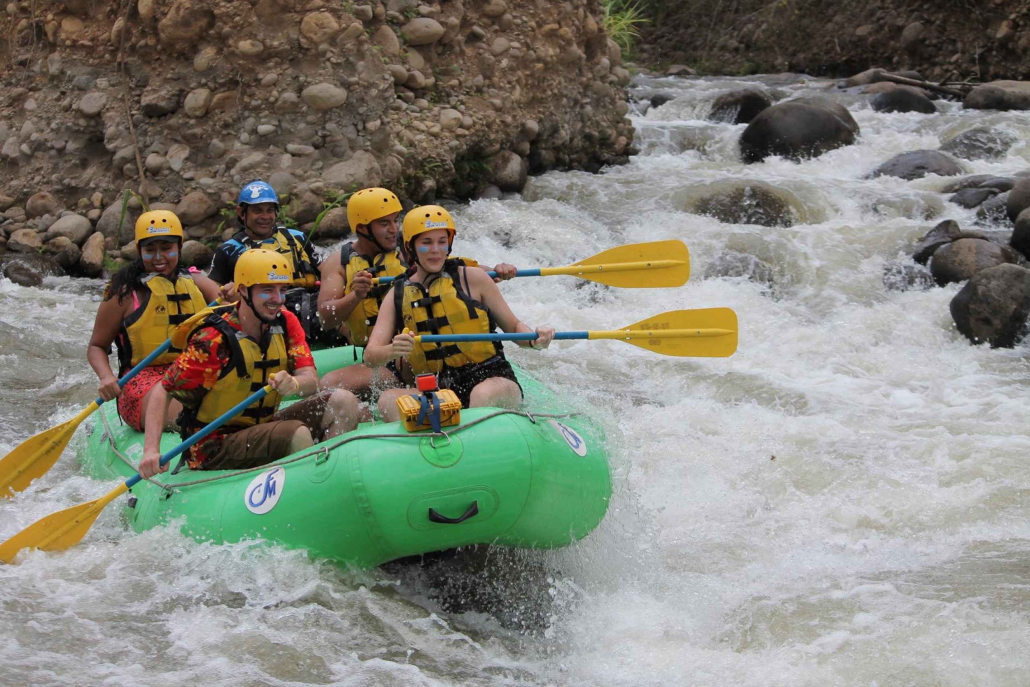White Water Rafting & Tubing in één tour