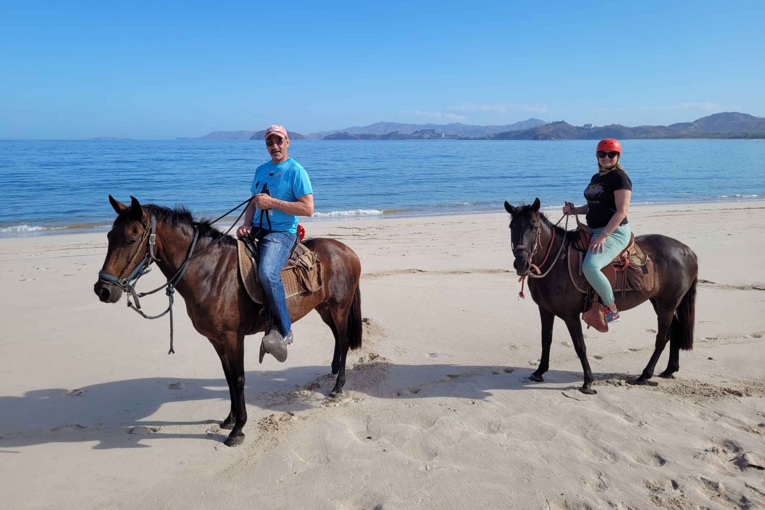 Fantastisk ridetur på stranden og i skogen Brasilito Conchal
