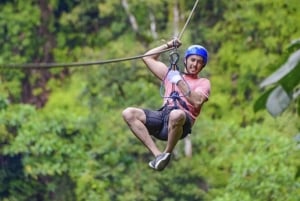 Ziplining og ridetur på hesteryg i La Fortuna