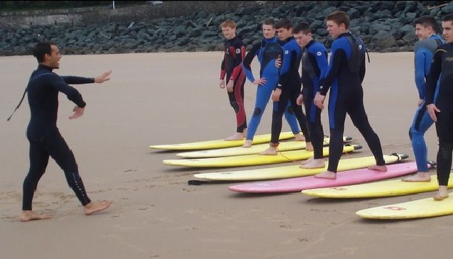 Surfing on Ireland's West Coast