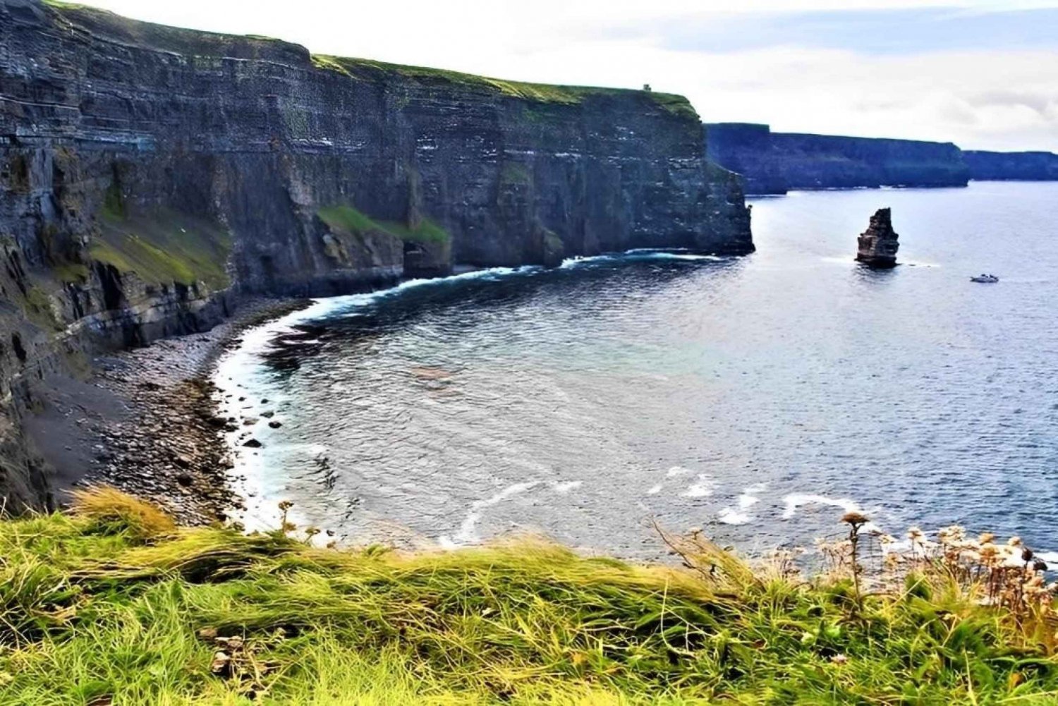 Cliffs of Moher walk with local farmer. Clare. Guided.