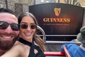 Dublin: rundtur med hop-on hop-off-buss med Cliffs of Moher-turné