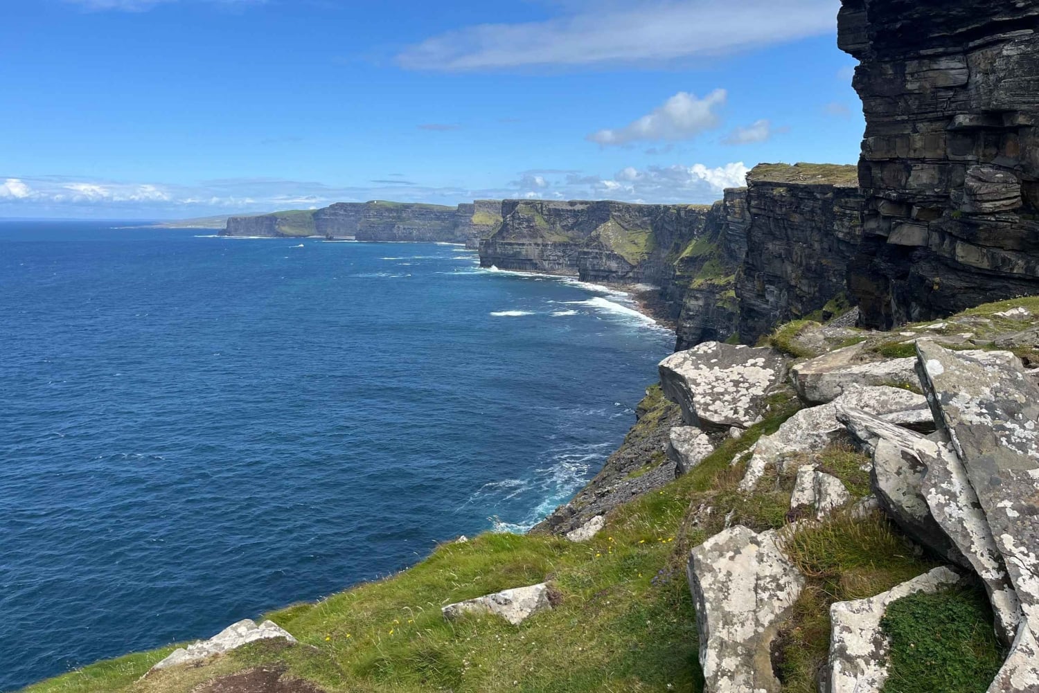 Fra Dublin: Dagsomvisning til klippene i Moher og Burren