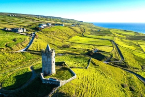 Au départ de Galway : Connemara, îles d'Aran, croisière et visite du Burren