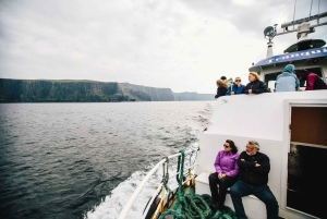 Galway : Croisière commentée sur les falaises, visite des îles d'Aran et du Connemara