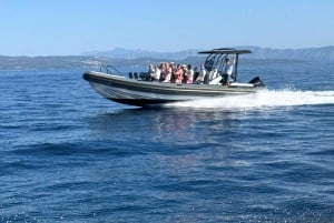 Excursão de lancha rápida a 3 ilhas: Golden Horn, Blue Lagoon e Jelsa