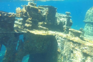 4 Joias de Zadar, Dugi otok, navio naufragado, túnel - Meio dia