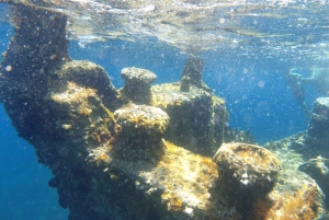 4 Joias de Zadar, Dugi otok, navio naufragado, túnel - Meio dia