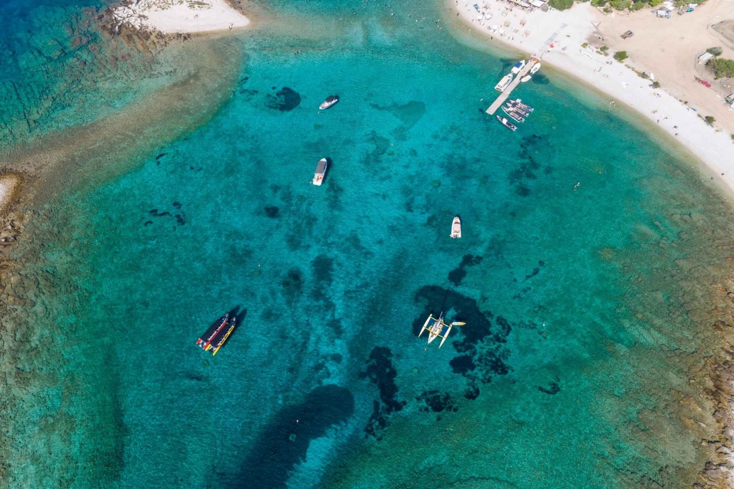 Tour en bateau privé des 5 îles : Grotte bleue, îles Hvar et Pakleni
