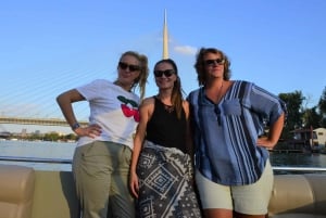 Belgrade: Sightseeing Boat Cruise with Drinks