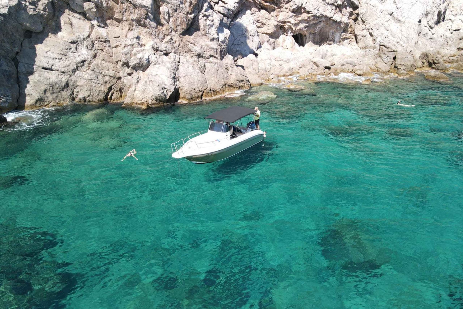 ブルーケーブ・グリーンケーブ・ロプード砂浜 - ドリンク付きツアー